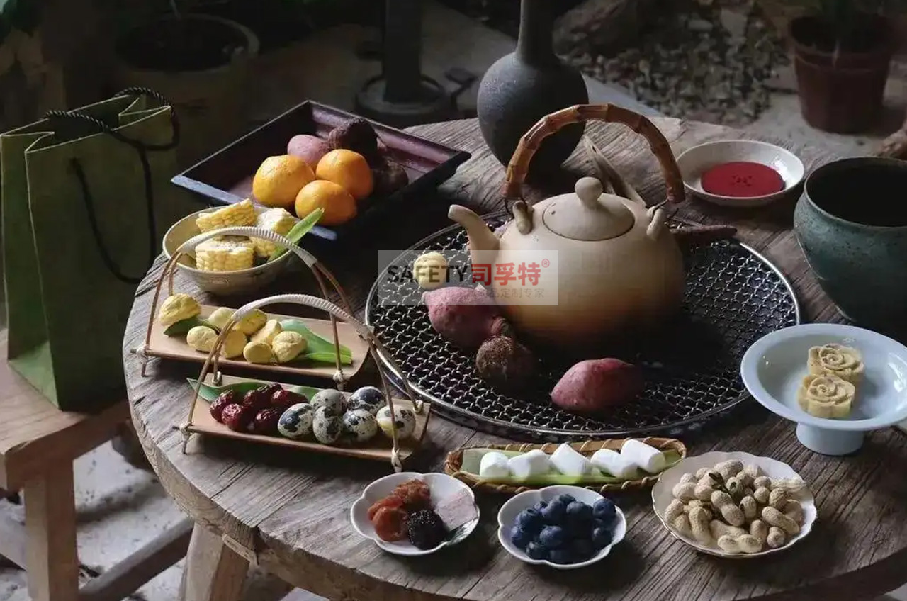 “圍爐煮茶”為什么火？年輕人追捧是有原因的-司孚特圍爐茶桌(圖4)