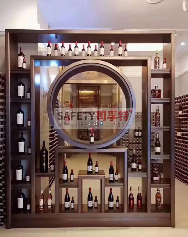 酒柜放到哪里合適？什么酒柜顯得高檔？【不銹鋼酒柜(圖2)